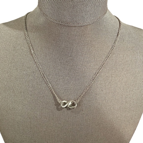 Tiffany and Co. Double Chain Infinity Necklace - Picture 5 of 11